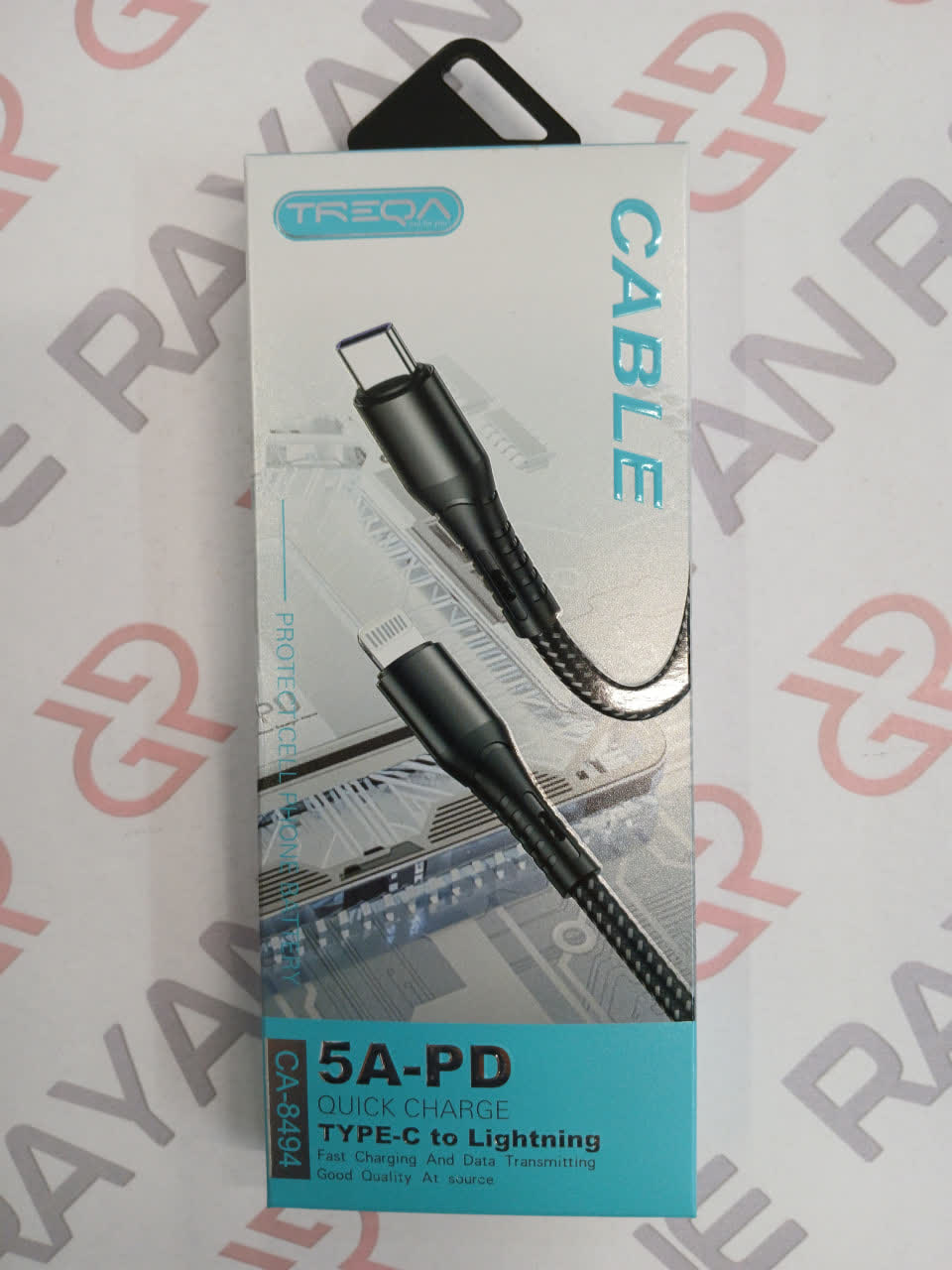 کابل تایپ C به لایتنینگ 5A-PD
